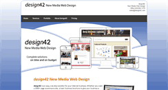 Desktop Screenshot of design42.com